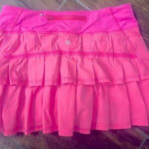 Lululemon pink skort 6